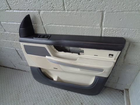 Range Rover Sport Door Card L320 Off Side Front in Ivory 2009 to 2013 K22074