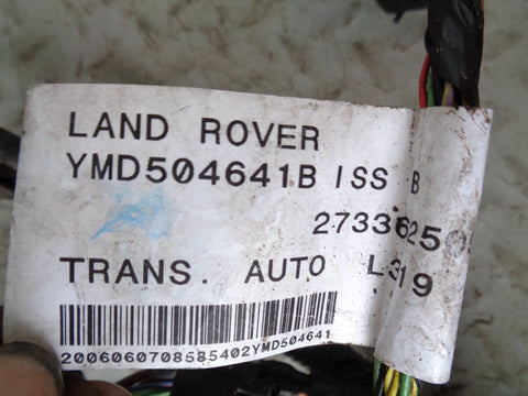 Range Rover Sport Automatic Gearbox Wiring Loom YMD504641B L320 2.7 TDV6 Auto