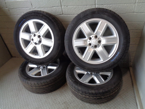 Range Rover L322 Alloy Wheels And Tyres x4 19" 255/55R19 2002 to 2013 S10074