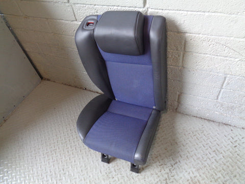 Freelander 2 Seat Rear Half Leather Blue Black Land Rover 2006 to 2011 S17074