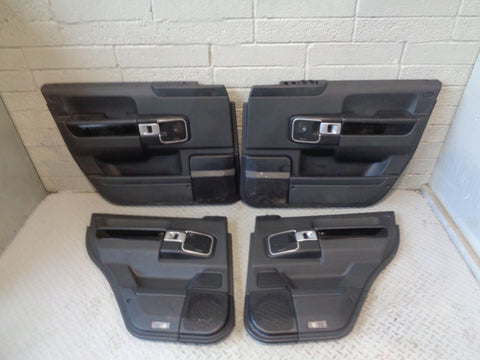 Range Rover L322 Door Cards in Black Trim Facelift 2006 to 2009 L14114