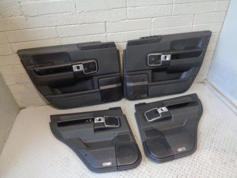 Range Rover L322 Door Cards in Black Trim Facelift 2006 to 2009 L14114