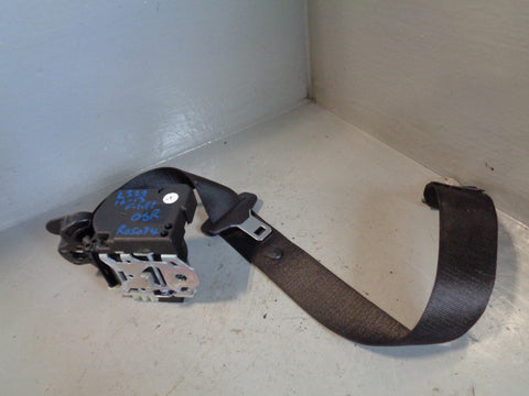 Range Rover L322 Seat Belt Off Side Rear in Black 2010 to 2013