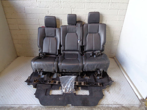 Discovery 3 Rear Seats Black Leather Commercial Conversion Land Rover L21104