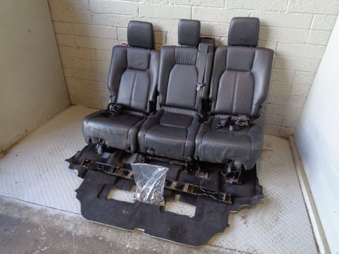 Discovery 3 Rear Seats Black Leather Commercial Conversion Land Rover L21104