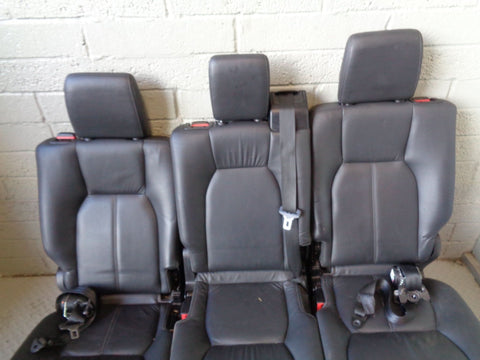 Discovery 3 Rear Seats Black Leather Commercial Conversion Land Rover L21104