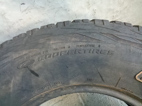 Cooper Discoverer Part Worn Tyre 245/75R16 245 75 16 B29091 8mm Tread