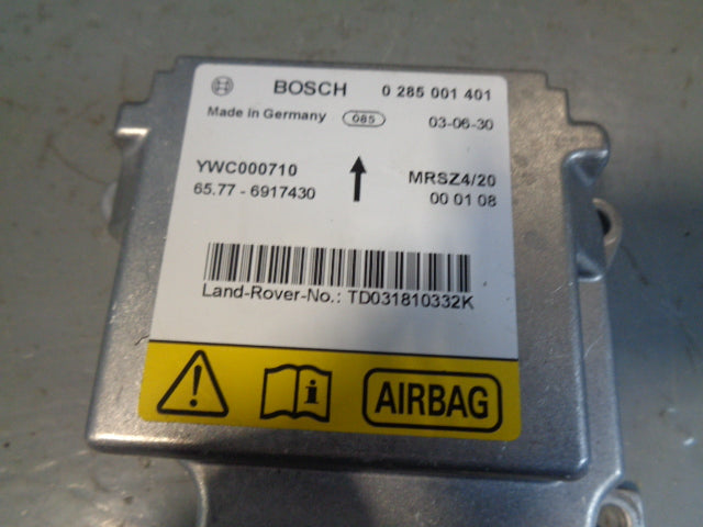 Range Rover L322 Airbag Control Module YWC000710 ECU SRS