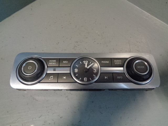 Range Rover Sport Radio Stereo Control Panel and Clock