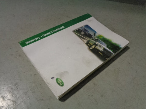 Discovery 2 Handbook User Manual In Wallet Land Rover 2002 to 2004 R28023