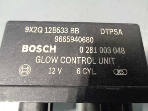 Discovery 4 Glow Control Unit 9X2Q-12B533-BB Land Rover 2009