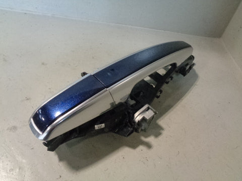 Range Rover L405 Door Handle Exterior Near Side Front Silver Loire Blue 2013 to 2017