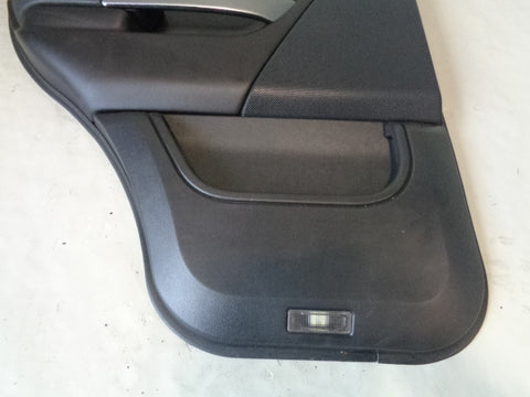 Range Rover Sport Door Cards in Black with Wood Trim L320 2005 to 2009 B17033