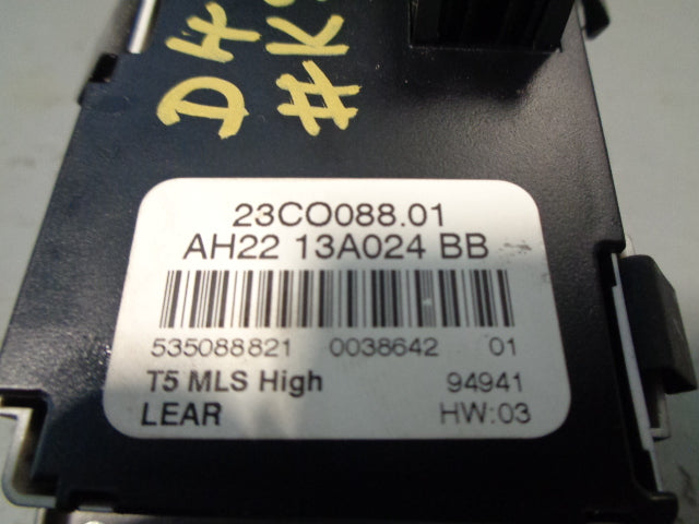 Discovery 4 Headlight Switch AH22 13A024 BB Land Rover 2009