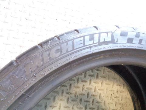 Michelin Pilot Super Sport Part Worn Tyre 265/35ZR19 265 35 19 7mm Tread L1113C