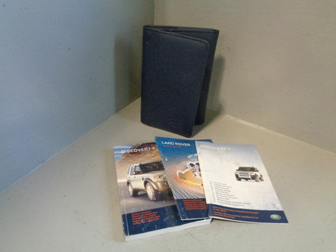 Discovery 3 Handbook User Manual in Wallet Land Rover 2004 to 2009 K26103