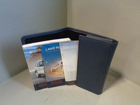 Discovery 3 Handbook User Manual in Wallet Land Rover 2004 to 2009 K26103