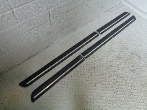 Discovery 4 Door Trims Rubbing Strips Set 4 Piece Land Rover Black and Silver