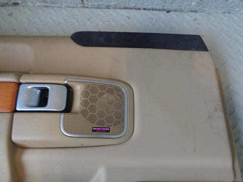 Range Rover L322 Door Card in Sand and Black Near Side Front 2006 to 2009