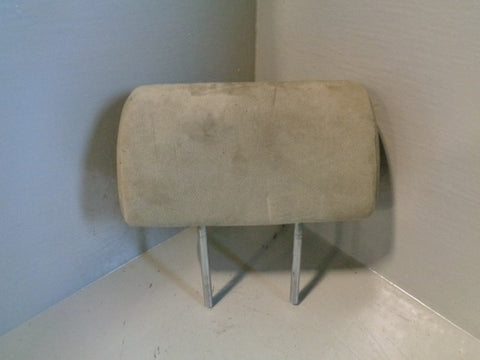 Freelander 1 Headrest Rear Beige Suede and Leather Land Rover 2001 to 2006