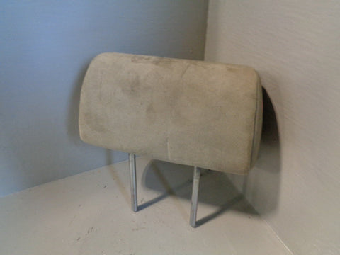 Freelander 1 Headrest Rear Beige Suede and Leather Land Rover 2001 to 2006