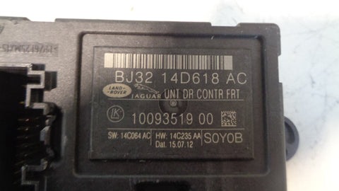 Range Rover Sport Door Control Module ECU Off Side Front BJ32 14D618 AC