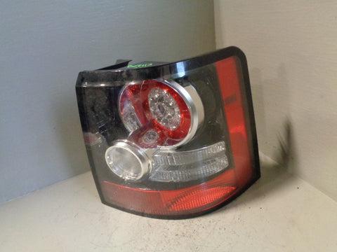 Range Rover Sport Rear Light Assembly LED Off Side L320 Black 2009 to 2013