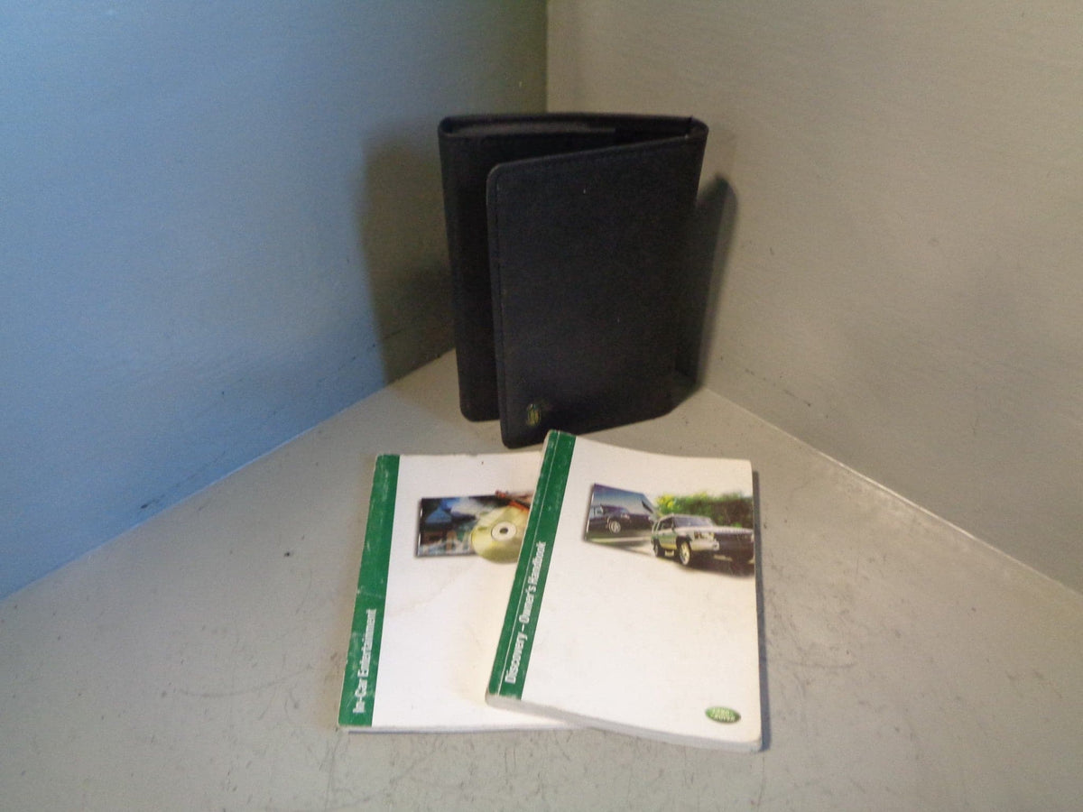 Discovery 2 Handbook User Manual In Wallet Land Rover 2002 to 2004 R08113