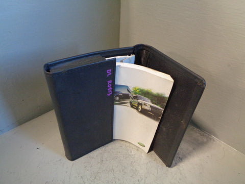 Discovery 2 Handbook User Manual In Wallet Land Rover 2002 to 2004 R08113