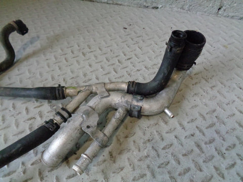 Range Rover L322 Coolant Water Pipe Junction Metal with Hoses TDV8 3.6 R04014