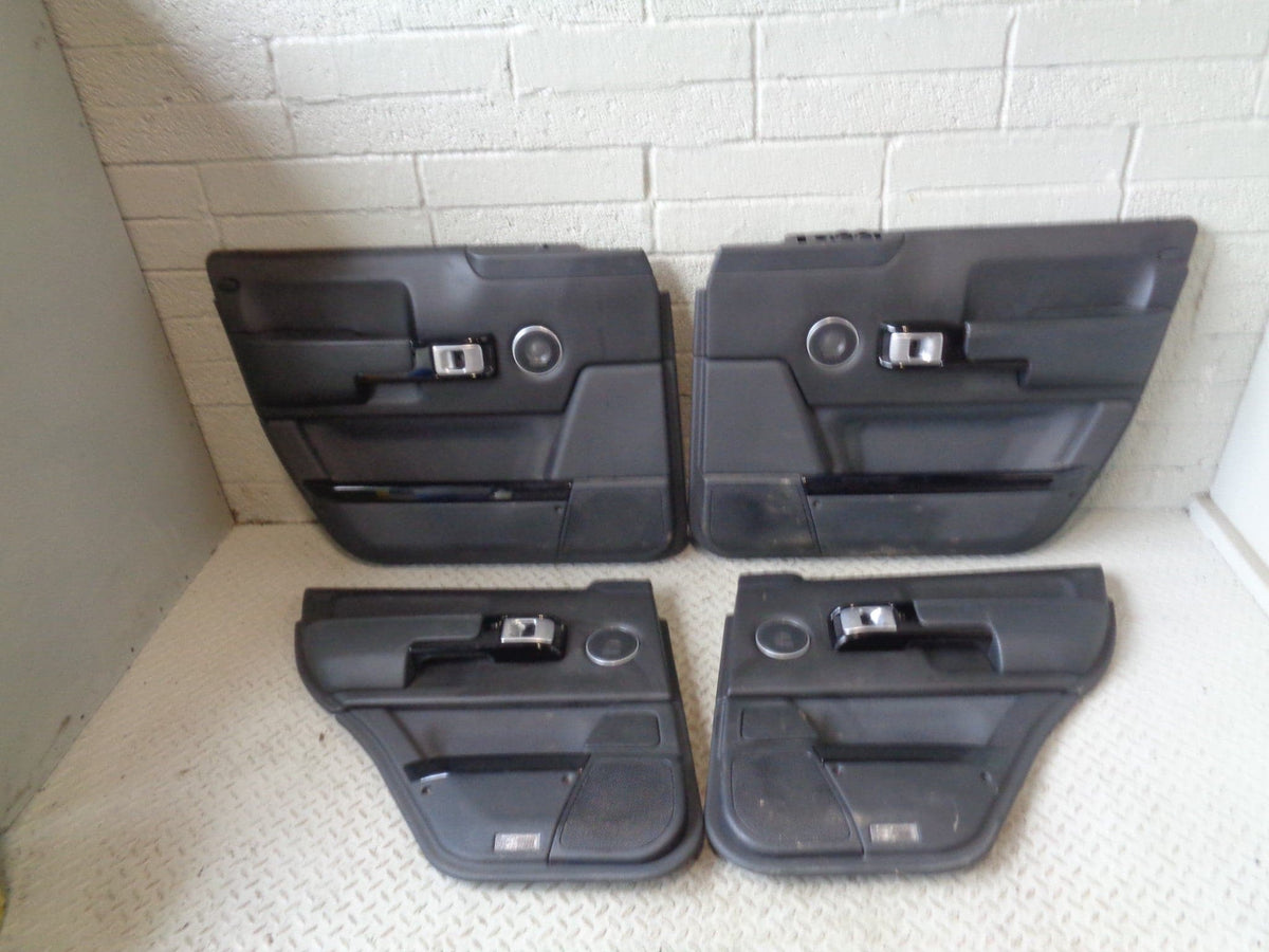 Range Rover L322 Door Cards in Black with Black Trim 2002 to 2006 R22113