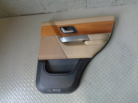 Range Rover Sport Door Cards in Alpaca with Wood Trim L320 2005 to 2009 B10103