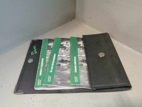 Discovery 2 Handbook User Manual In Wallet Land Rover 1998 to 2002 R07083