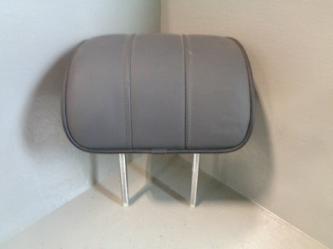 Range Rover L322 Front Near Side Headrest in Grey with Black Piping R12103