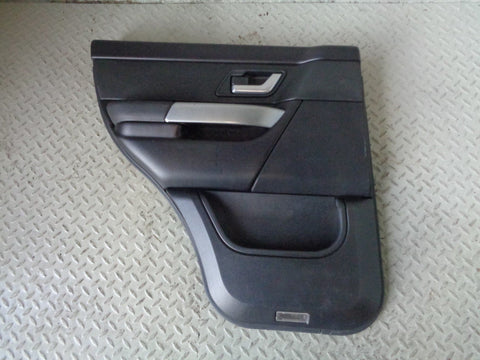 Range Rover Sport Door Card L320 Near Side Rear in Black 2005 to 2009 B19093