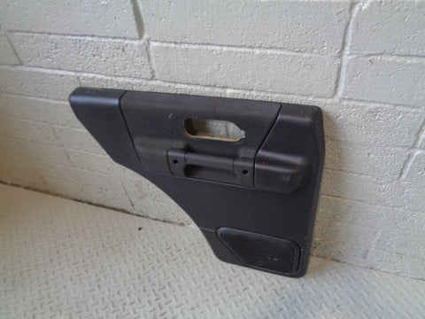 Discovery 2 Door Card Near Side Rear Black Land Rover 2002 to 2004 R15123