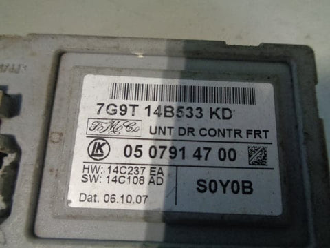 Freelander 2 Door Control Module ECU Near Side Front 7G9T 14B533 KD