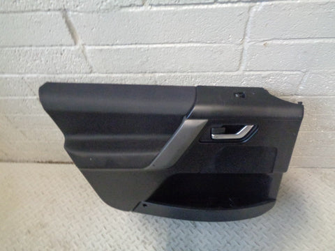 Freelander 2 Door Cards in Black Near Side Front Land Rover 2006 to 2010 B15113