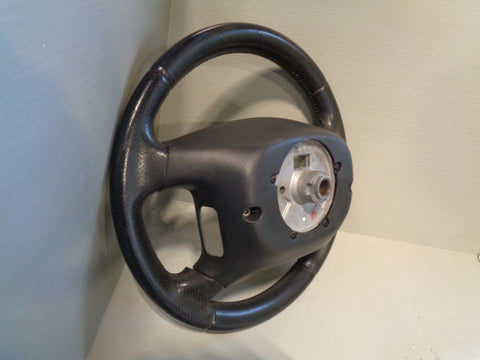 Discovery 2 Steering Wheel Land Rover Black Leather with Horn Buttons R15123