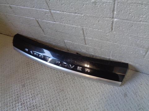 Range Rover Sport Tailgate Lower Trim Panel Santorini Black 820 2009 to 2013