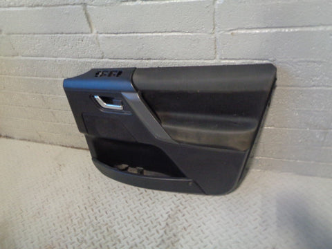 Freelander 2 Door Cards in Black Off Side Front Land Rover 2006 to 2010 B21113