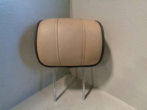 Range Rover L322 Rear Headrest in Sand with Brown Piping 2006 to 2009