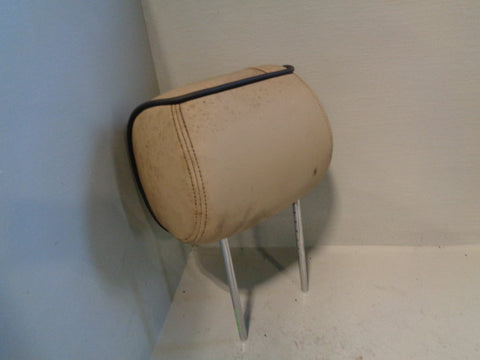 Range Rover L322 Rear Headrest in Sand with Brown Piping 2006 to 2009