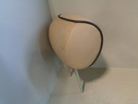 Range Rover L322 Rear Headrest in Sand with Brown Piping 2002 to 2006