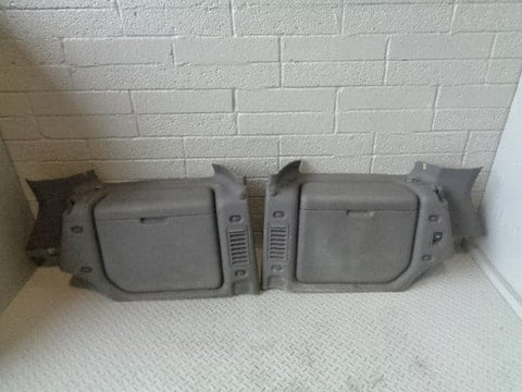 Discovery 2 Boot Trims Pair Grey with Storage Bins Land Rover R07073