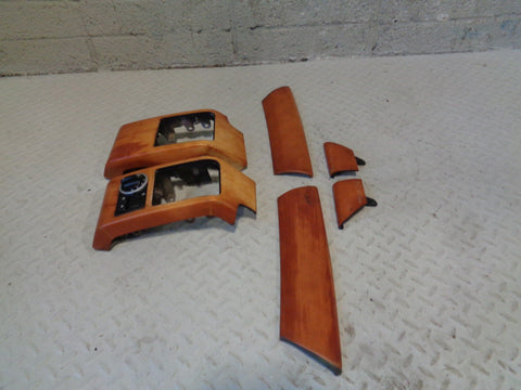 Range Rover L322 Trim Kit Dashboard Cherry Wood 6 Piece 2006 to 2009 H23014