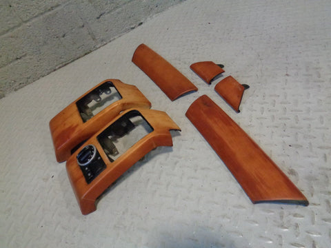 Range Rover L322 Trim Kit Dashboard Cherry Wood 6 Piece 2006 to 2009 H23014