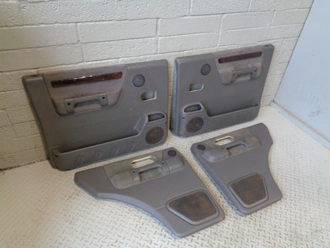 Discovery 2 Door Cards Set of x 4 Grey Land Rover 1998 to 2004 R26014