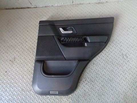 Range Rover Sport Door Card L320 Off Side Rear in Black 2005 to 2009 B19093