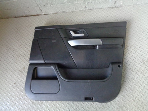 Range Rover Sport Door Card L320 Off Side Front in Black 2005 to 2009 D29093